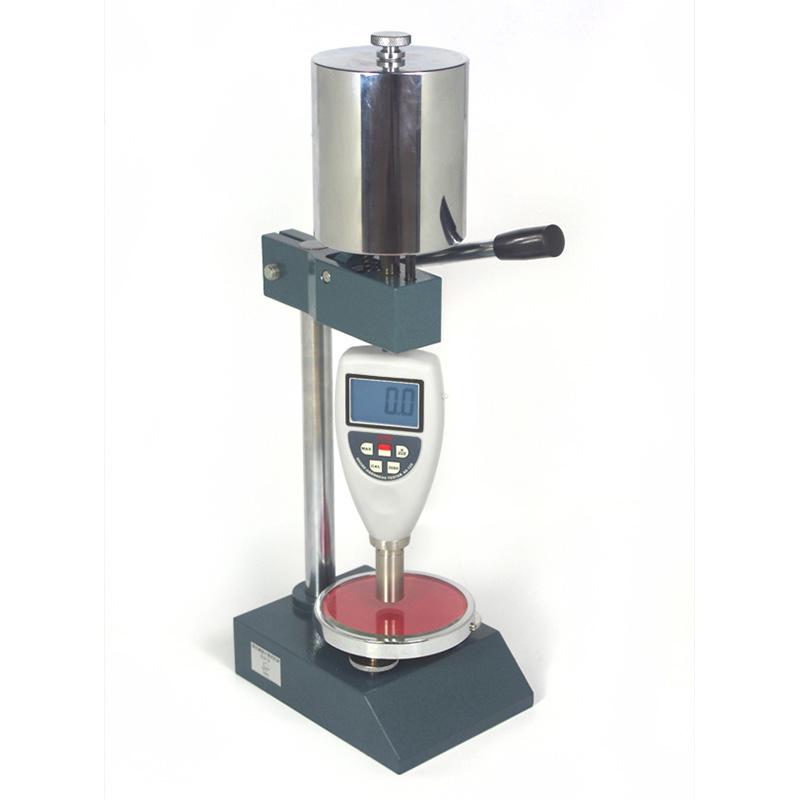 安妙AS-120E邵氏硬度计测试台架展示图