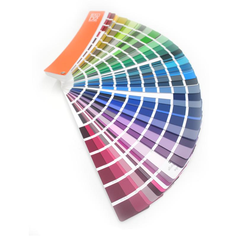 劳尔RAL D2色卡外形实拍图