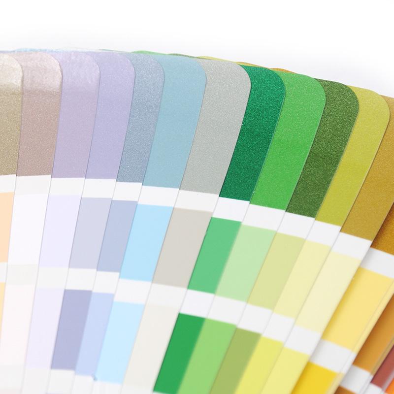 德国RAL E3劳尔色卡扇形细节