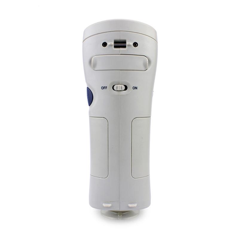 彩谱CS-200色差仪背面按键分布图