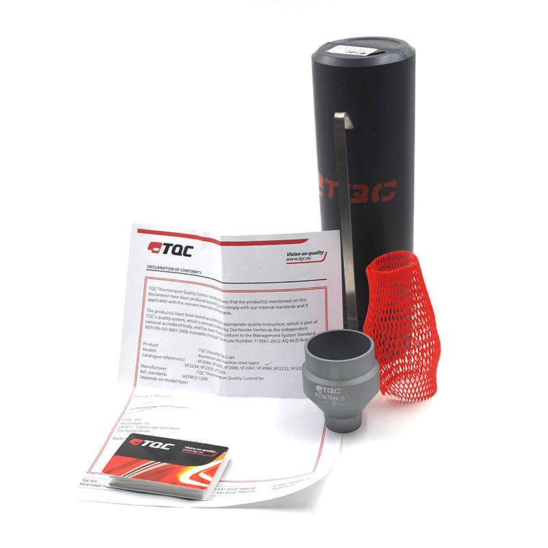 VF2088福特粘度杯包装清单及出厂证书