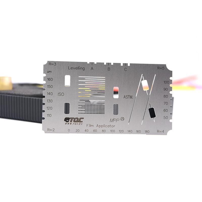 TQC SP3000 Adhesion Tester Cross-cut Guide Gauge/Baige Plate 6-in-1 Multifunctional Adhesion Tester