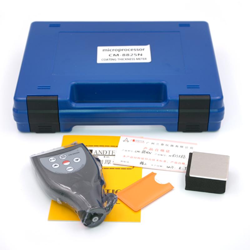 兰泰CM8825n手持厚度仪包装配件展示图