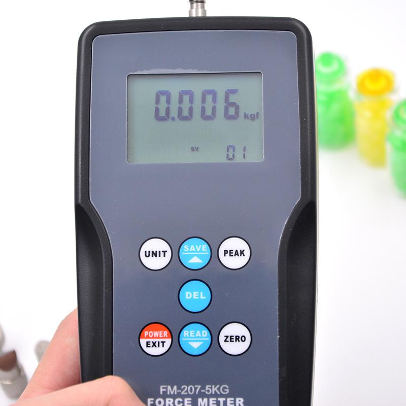 兰泰数显推拉力计FM-207-2K显示屏细节图