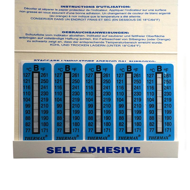 Thermax(TMC) 10格B 测温纸展示图