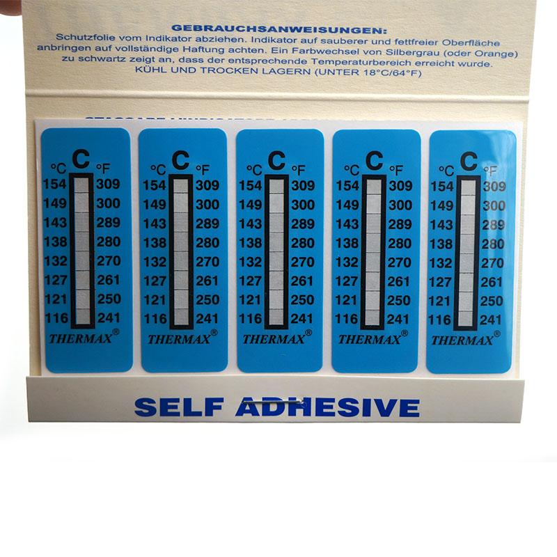 Thermax(TMC) 温度美8格C板温纸正面图
