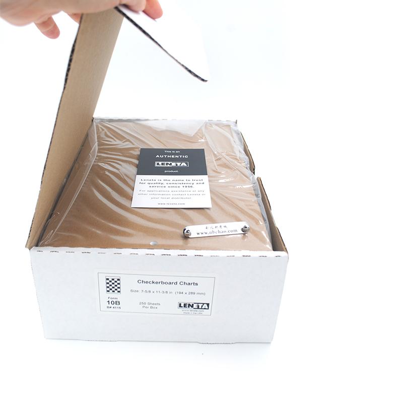 Leneta 10B遮盖力纸内包装实拍图