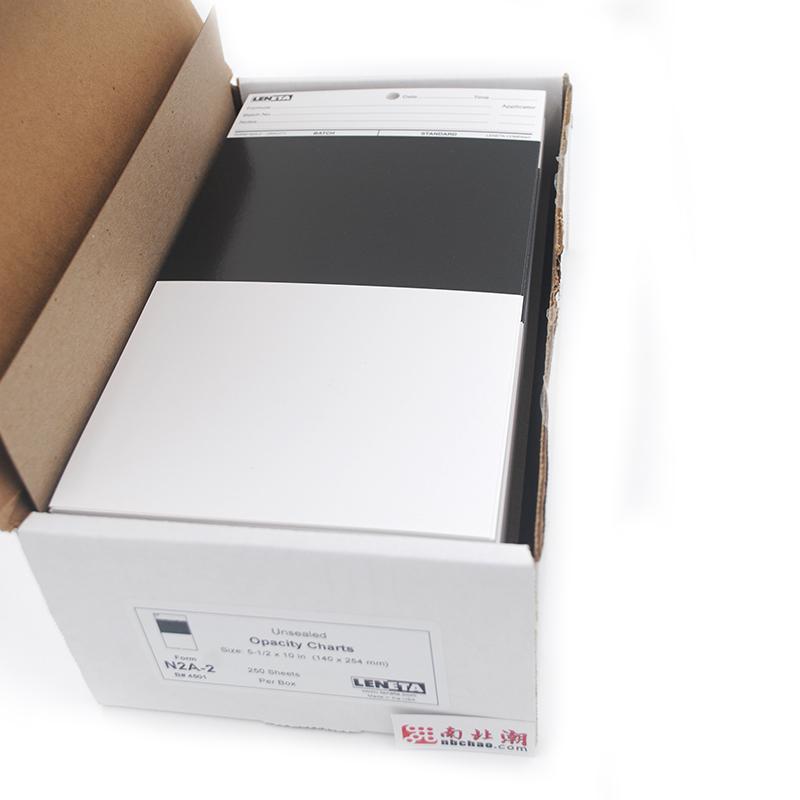 美国Leneta Form N2A-3 表面无罩光油卡纸包装