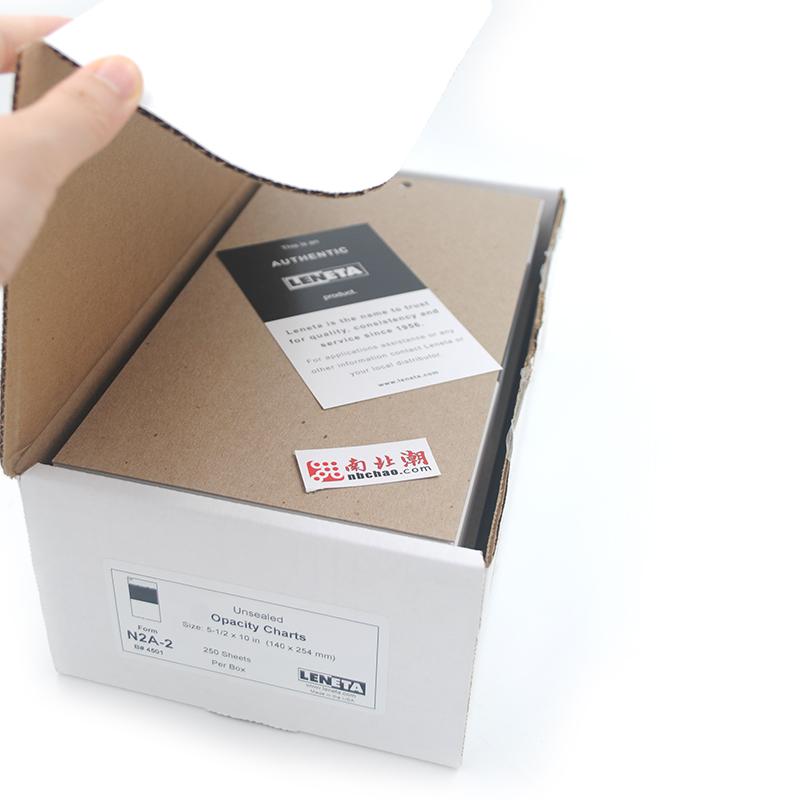 美国Leneta Form N2A-3 表面无罩光油卡纸