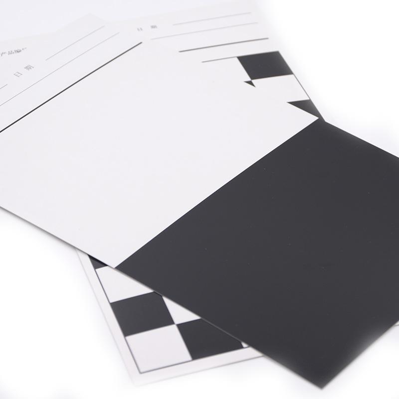 赛德昌上白下黑遮盖力卡纸外观图