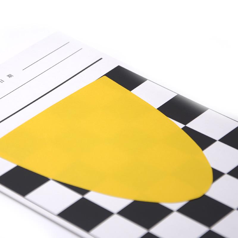 赛德昌黑白格遮盖力卡纸细节图