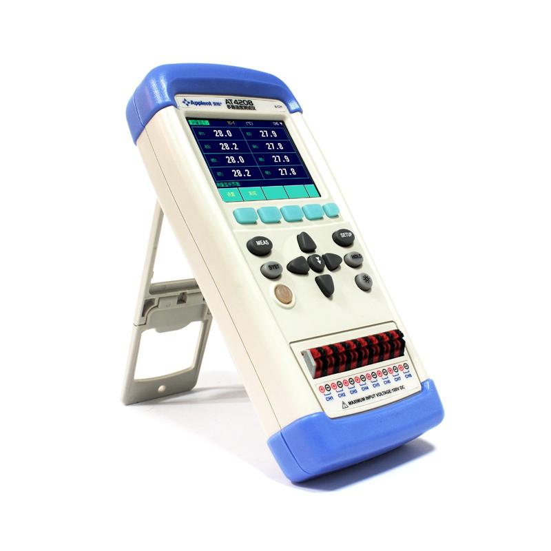 APPLENT AT4208 Portable multi-channel temperature Tester 8 channels Temperature range -200~1300 ℃