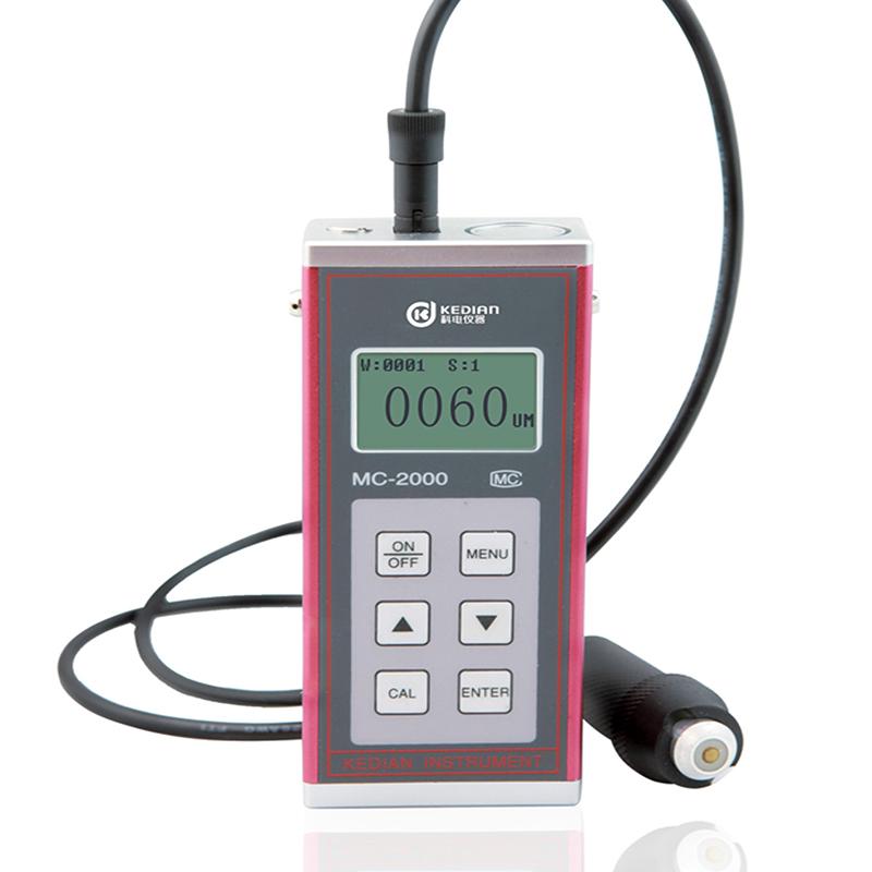 Kedian MC-2000C coated platings Thickness Gauge film thickness range of 0~5000&mu;m