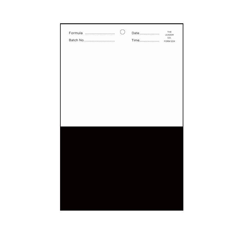 特沃兹 otz 5dx 遮盖力测试纸 黑白对半 上白下黑图片