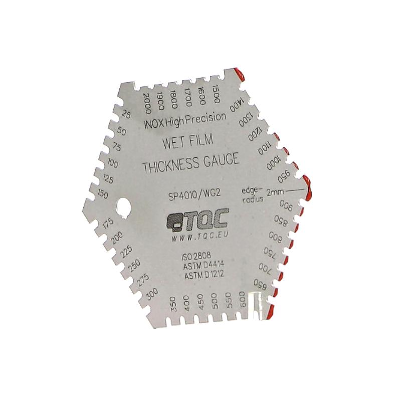 SP4010六角湿膜厚度量规形象图