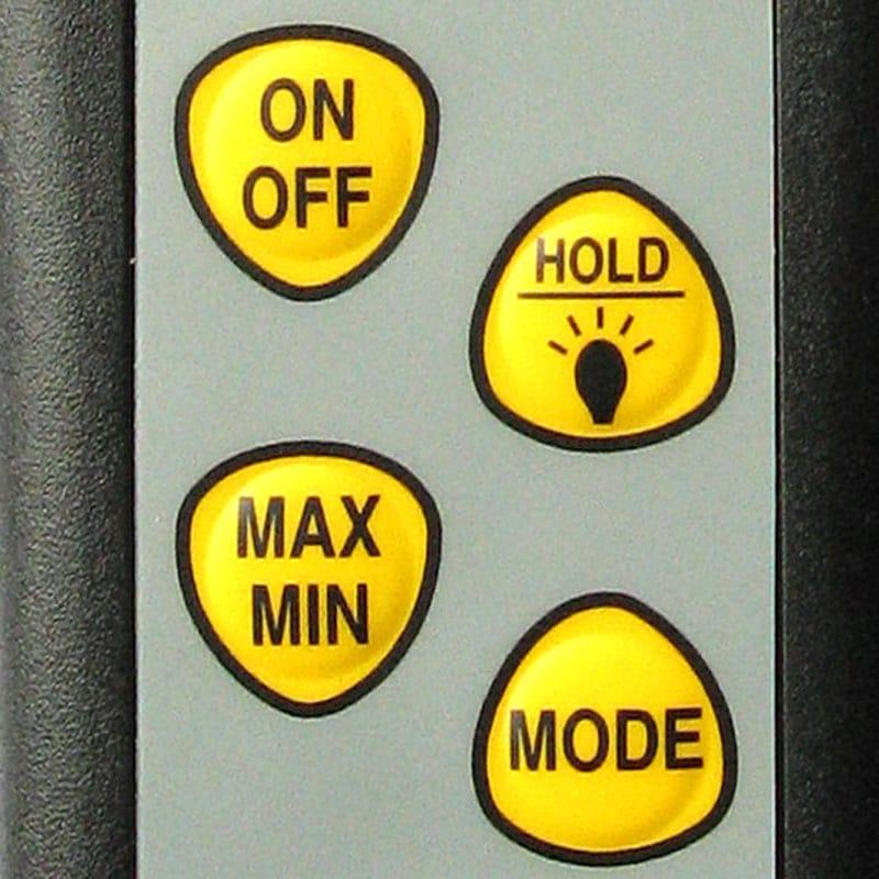 荷兰TQC RV2100数显温湿度计操作面板图