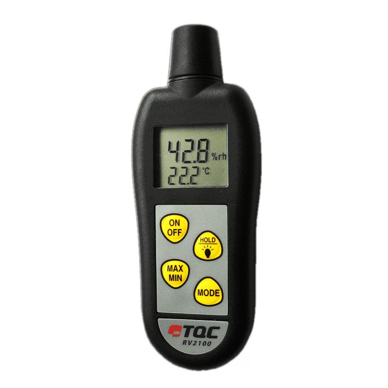 Electronic Digital Display Thermohygrometer TQC RV2100 Industrial Handheld Digital Display Thermohygrometer