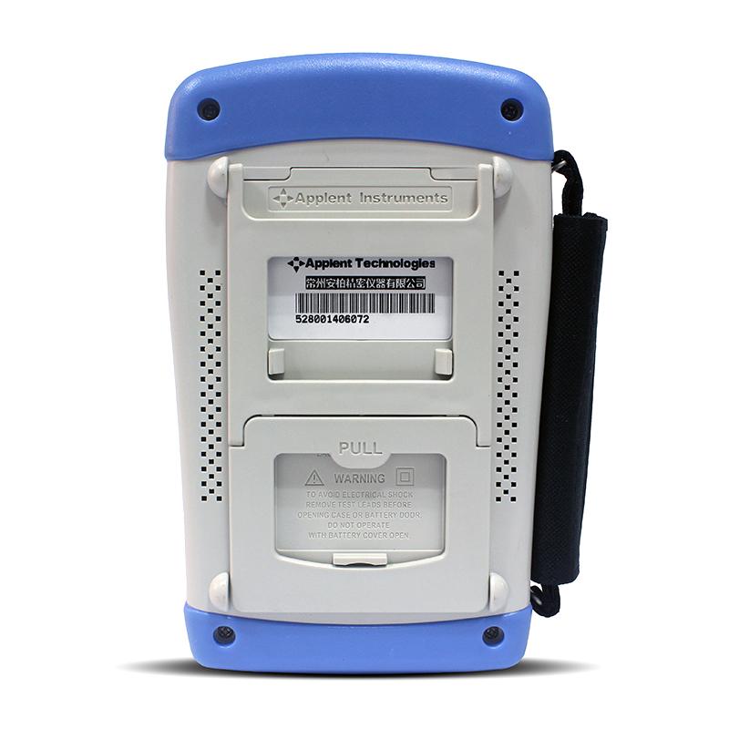 安柏 AT528L 手持式电池测试仪背面图