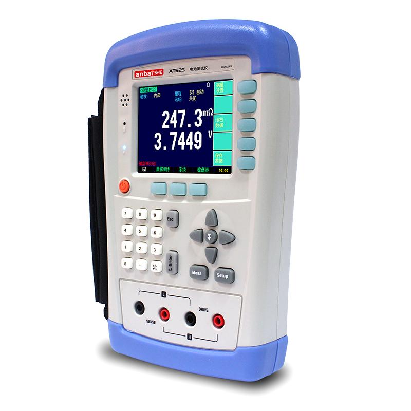 安柏 AT525 蓄电池内阻测试仪形象图