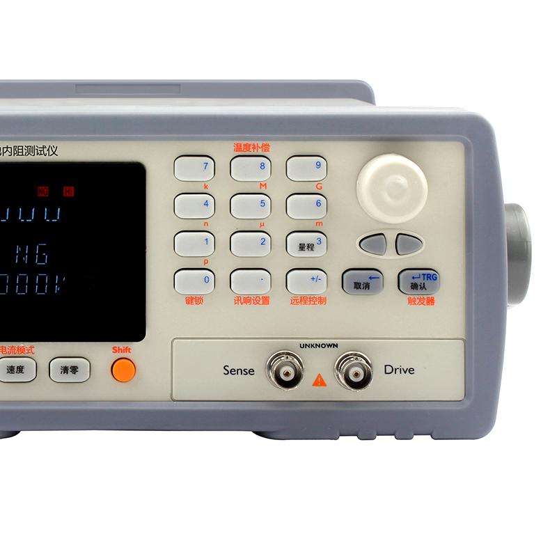 安柏AT521交流电阻测试仪按键面板细节图