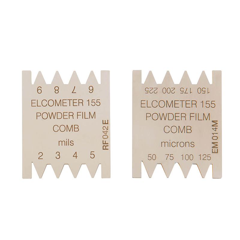 Elcometer 155 B15513573-10 Uncured Powder coating Wet Film Comb Set (2pcs)