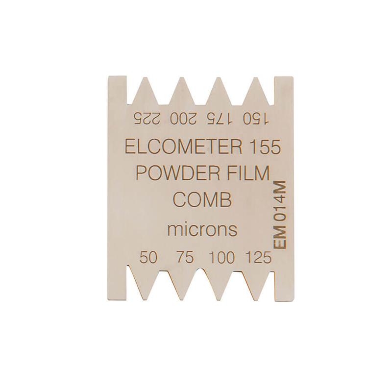 Elcometer 155 B15513573-5 Uncured powder coating Wet Film Comb film thickness: 50~255&micro;m