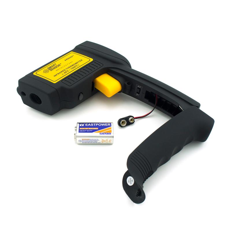 希玛 AR862D+ 高温型红外测温仪侧面