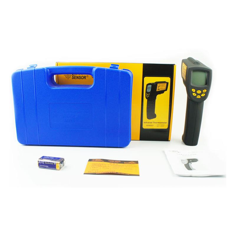 希玛 AR862D+ 高温型红外测温仪包装清单