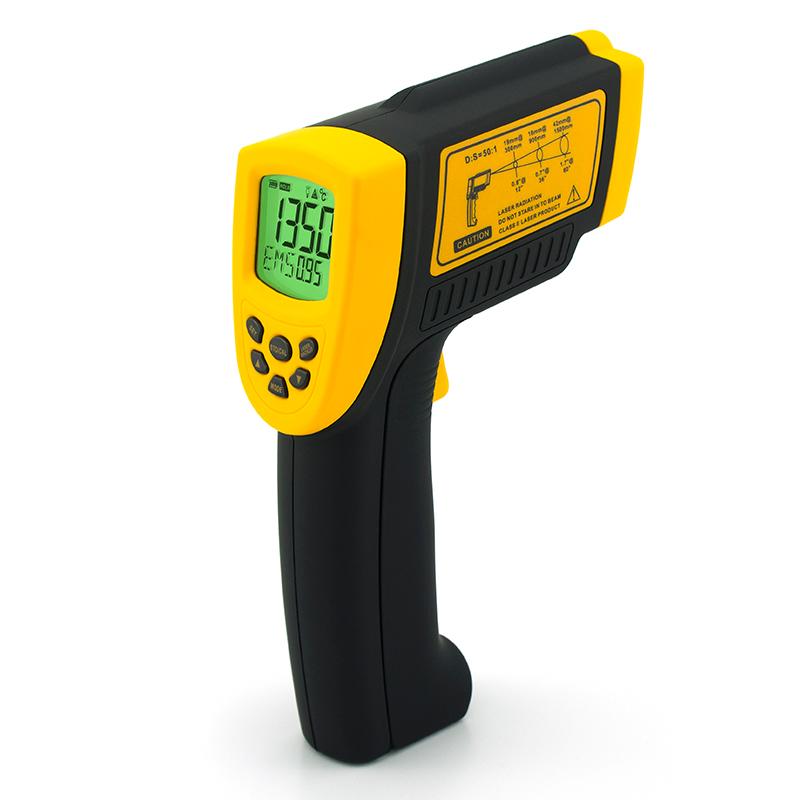 SMART SENSOR AR872 + Infrared Thermometer Optical inspection -18~ 1350 ℃
