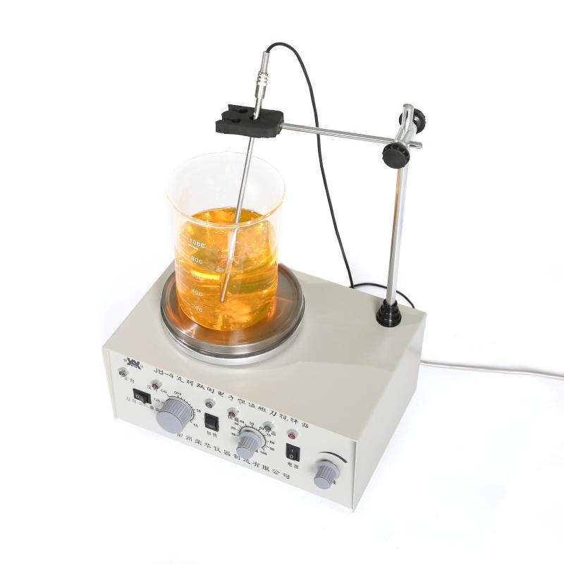 JB-4 定时双向电子恒温磁力加热搅拌器实验