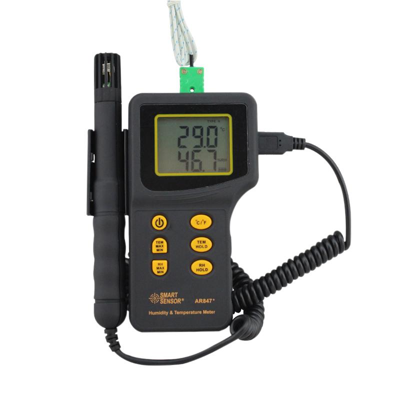 希玛 AR847 数字式温湿度计展示图