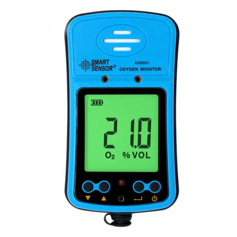 希玛 AS8901 氧气检测仪（扩散式+泵吸式）正面图