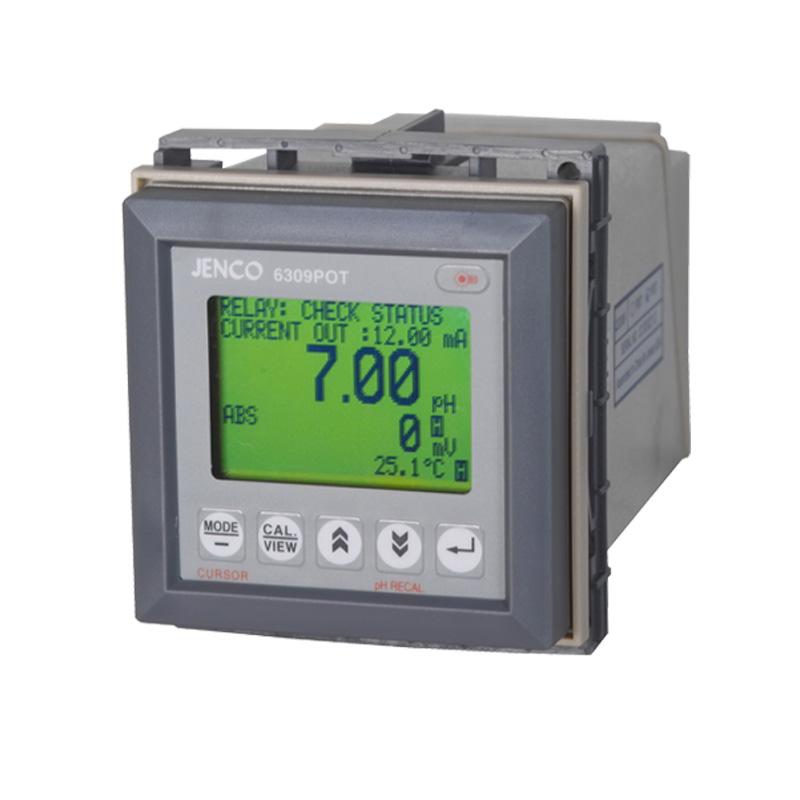 JENCO 6309POT online pH oxidation reduction temperature controller