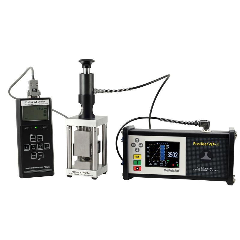 Defelsko PosiTest&reg; AT Verifier 附着力仪校验机校验场景