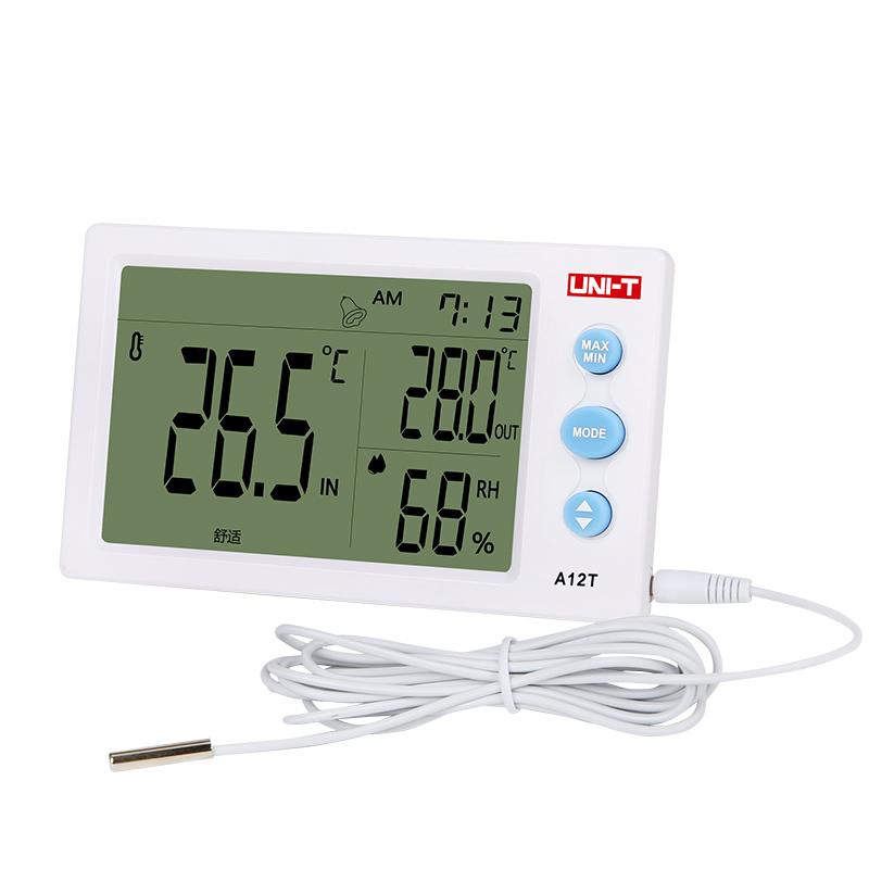 优利德 A12T 带探头数字温湿度计图片1