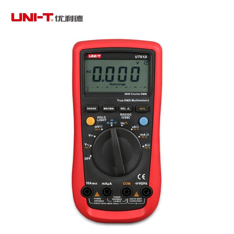 优利德 UNI-T UT61D 智能型数字万用表图片2