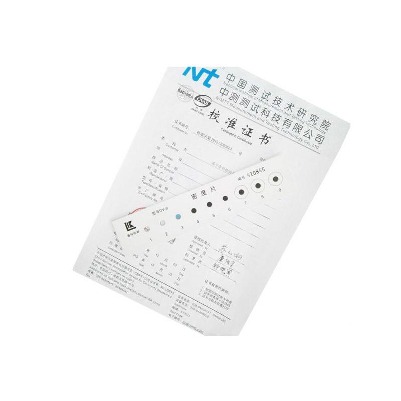 LUKE DV-9 black and white density film