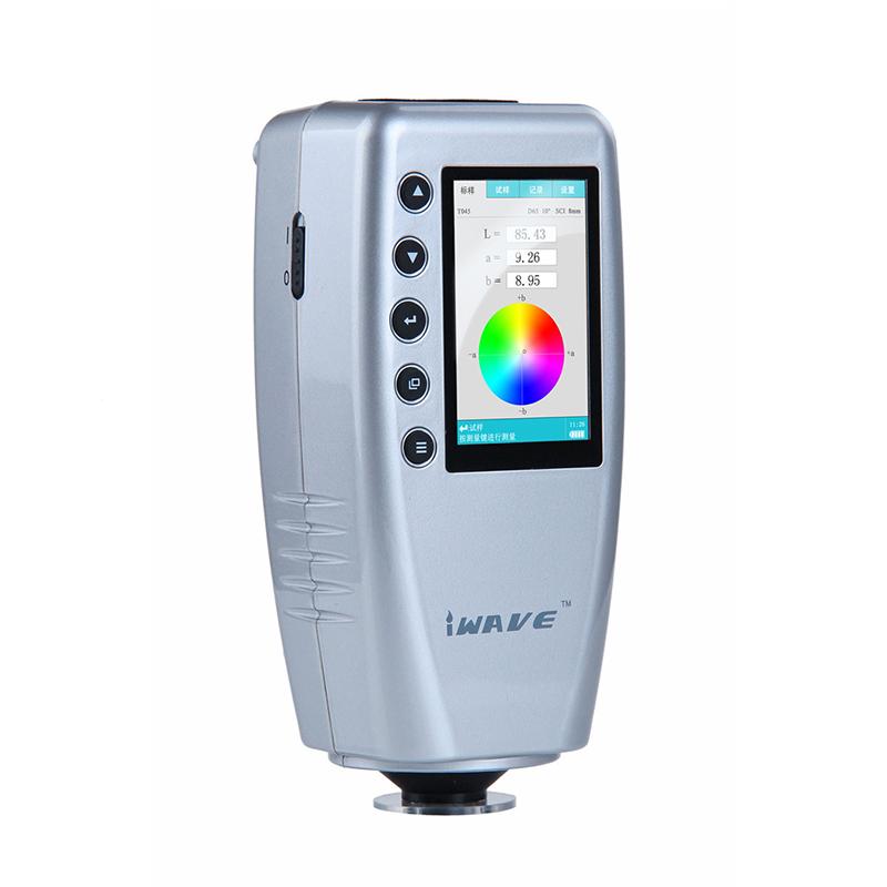 IWAVE WR-10 handheld Colorimeter 8mm chemical/leather/food/plastic color difference measurement