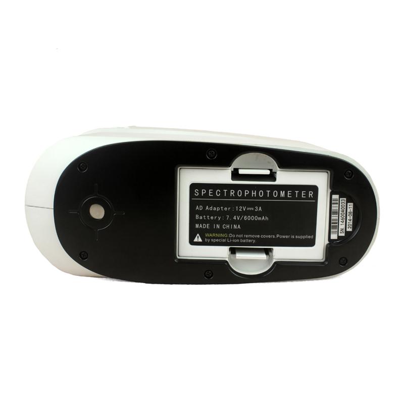 彩谱CS-580分光测色仪底部细节图