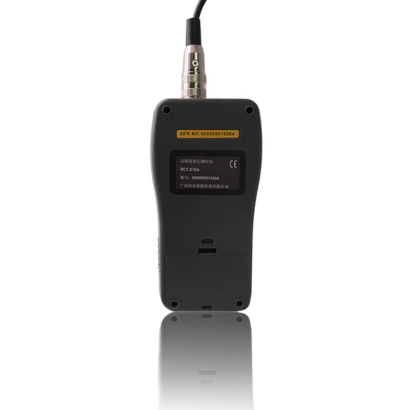 珀泰 botech BCT-210A分体式涂层测厚仪背面