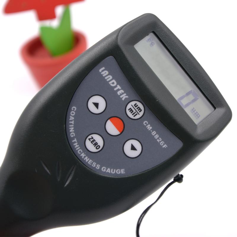 兰泰CM8826f磁性涂层测厚仪显示屏细节图