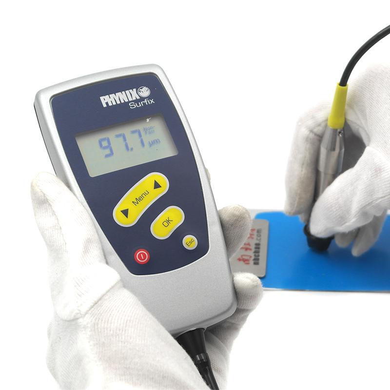 德国PHYNIX Surfix&reg;E-N basic 非铁基统计型膜厚仪测量图