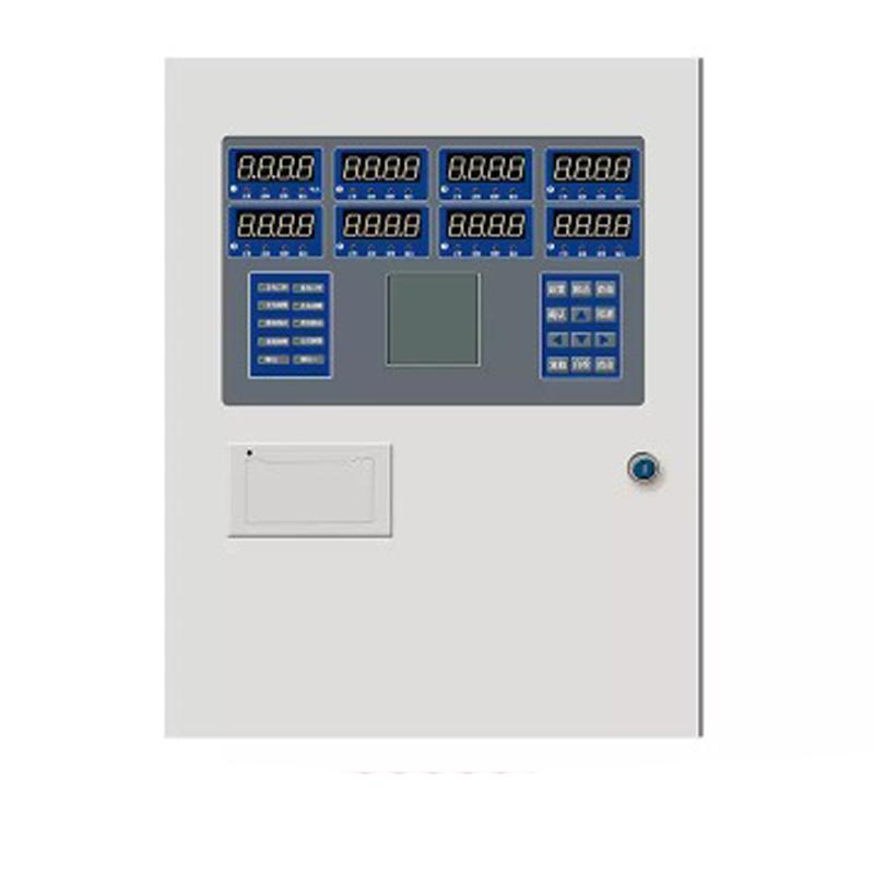 DUORUI DR-ZJ108 eight-channel controller, connected to 8 Gas Detectors