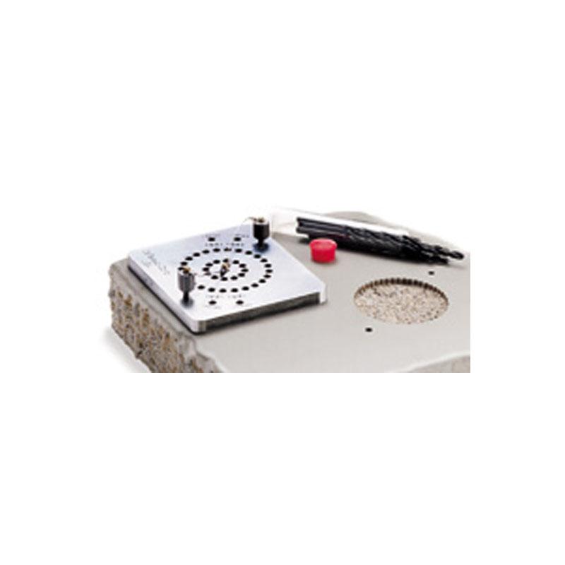 Defelsko TMPLTAS drilled substrate