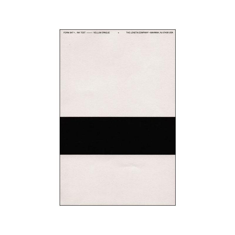 LENETA Form 3NT-1 Printing ink sag cardboard