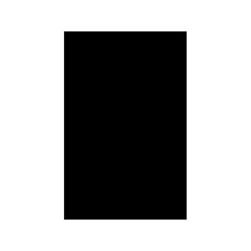 American LENETA Form BK Pure Black Cardboard