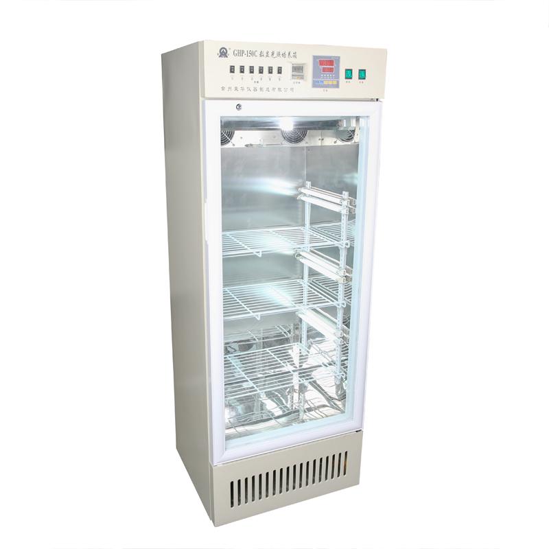 荣华仪器 GHP-250D 数显光照培养箱侧视图