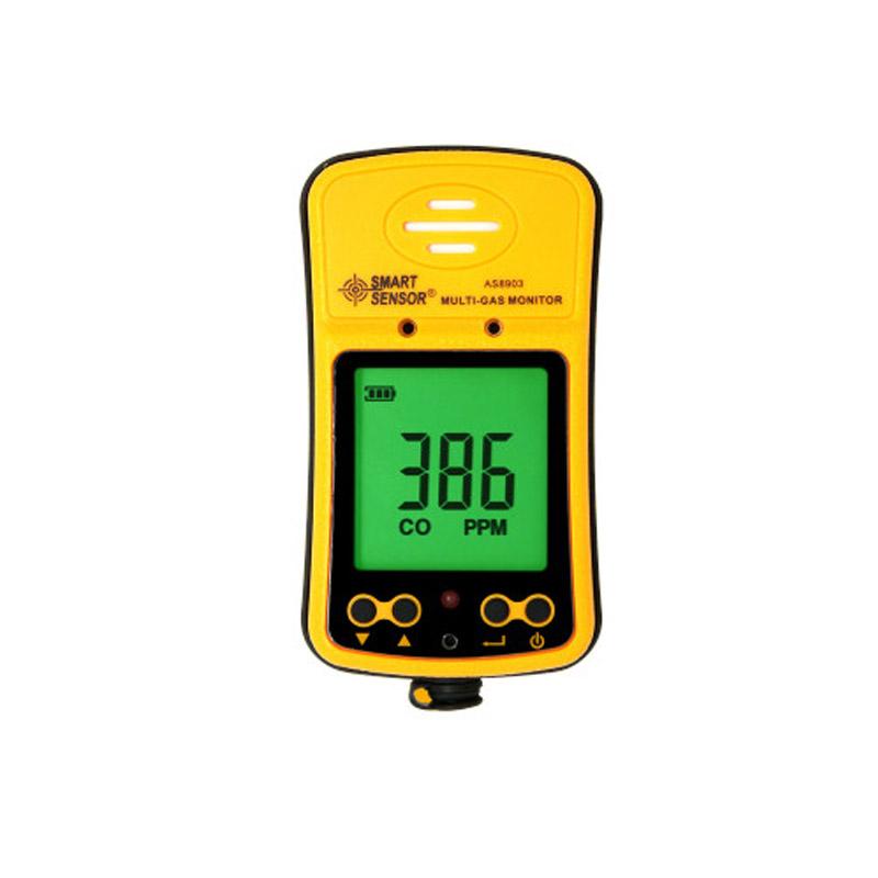 SMART SENSOR AS8903 Gas Detector Carbon monoxide/hydrogen sulfide