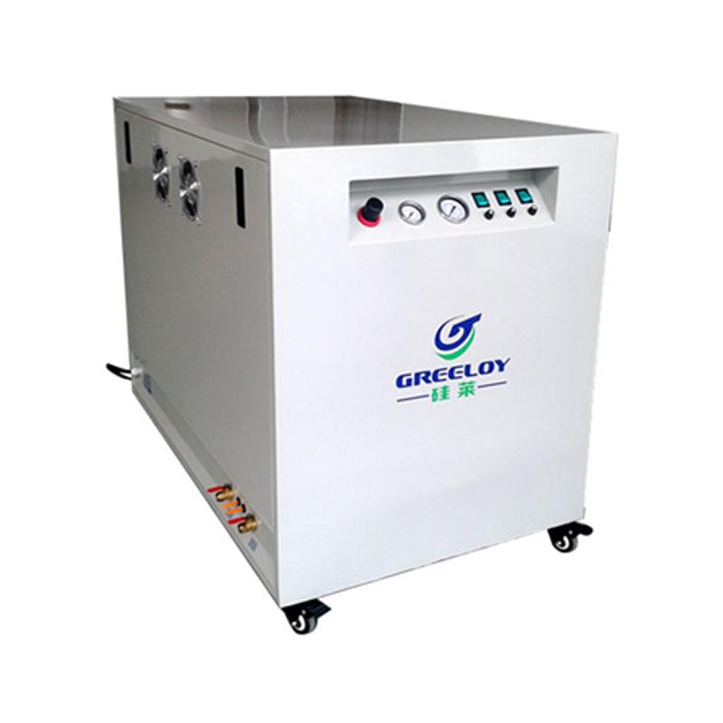 GREELOY GA-85XY silent oil-free Air Compressor, five pump heads, with elimination speakers + drying device