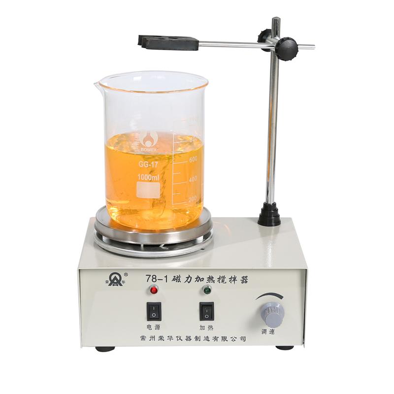 RONGHUA  78-1 Magnetic Heating Stirrer 150W/Unidirectional Stir